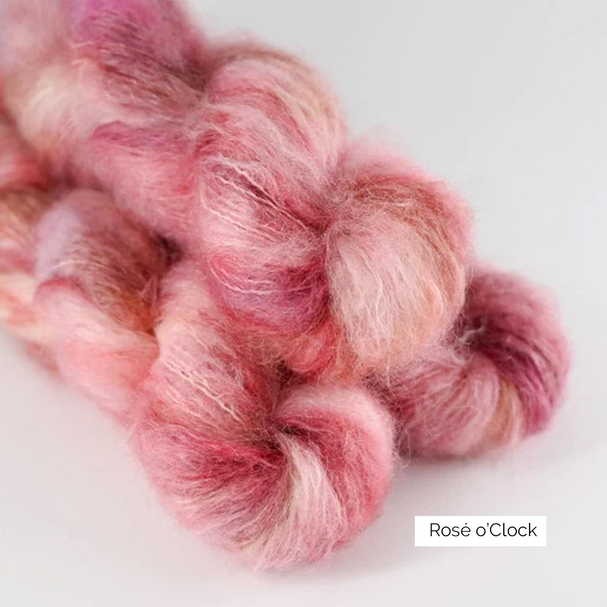 Echeveaux de Fat Mohair de Sysleriget coloris Rosé O'Clock