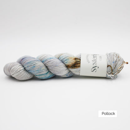 Echeveau de Merino Singles de Sysleriget coloris Pollock
