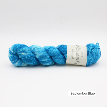 Echeveau de Merino Singles de Sysleriget coloris September Blue