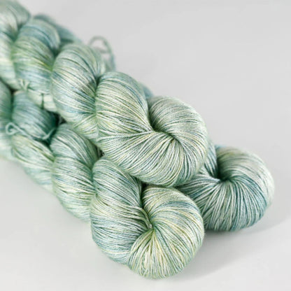 Echeveaux de Pure Silk de Sysleriget coloris Spring Green