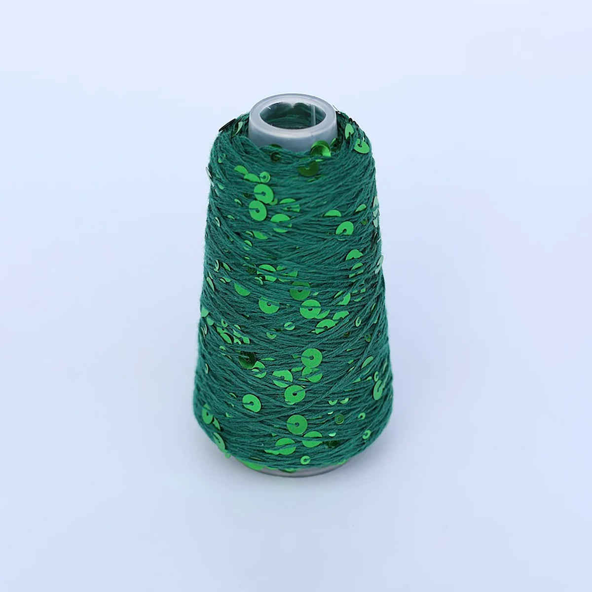 Cone de Sequins de Sysleriget, coloris 102 Green (Grøn)