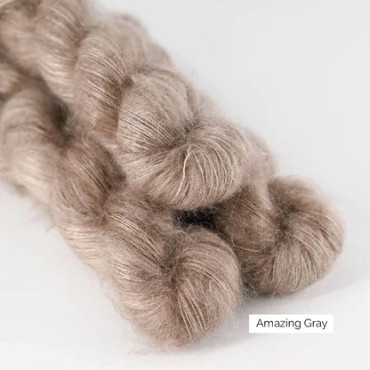Silk Mohair de Sysleriget, coloris Amazing Gray