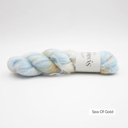 Silk Mohair de Sysleriget, coloris Sea of Gold