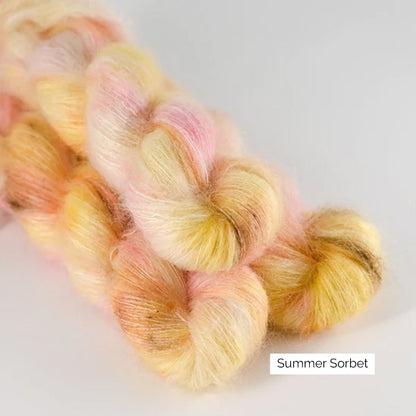 Silk Mohair de Sysleriget, coloris Summer Sorbet