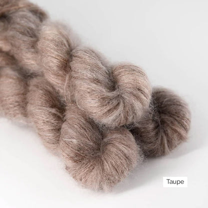 Silk Mohair de Sysleriget, coloris Taupe