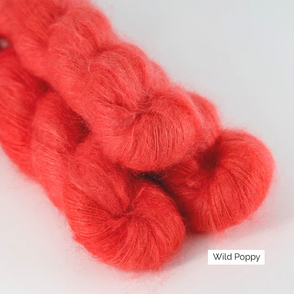 Silk Mohair de Sysleriget, coloris Wild Poppy