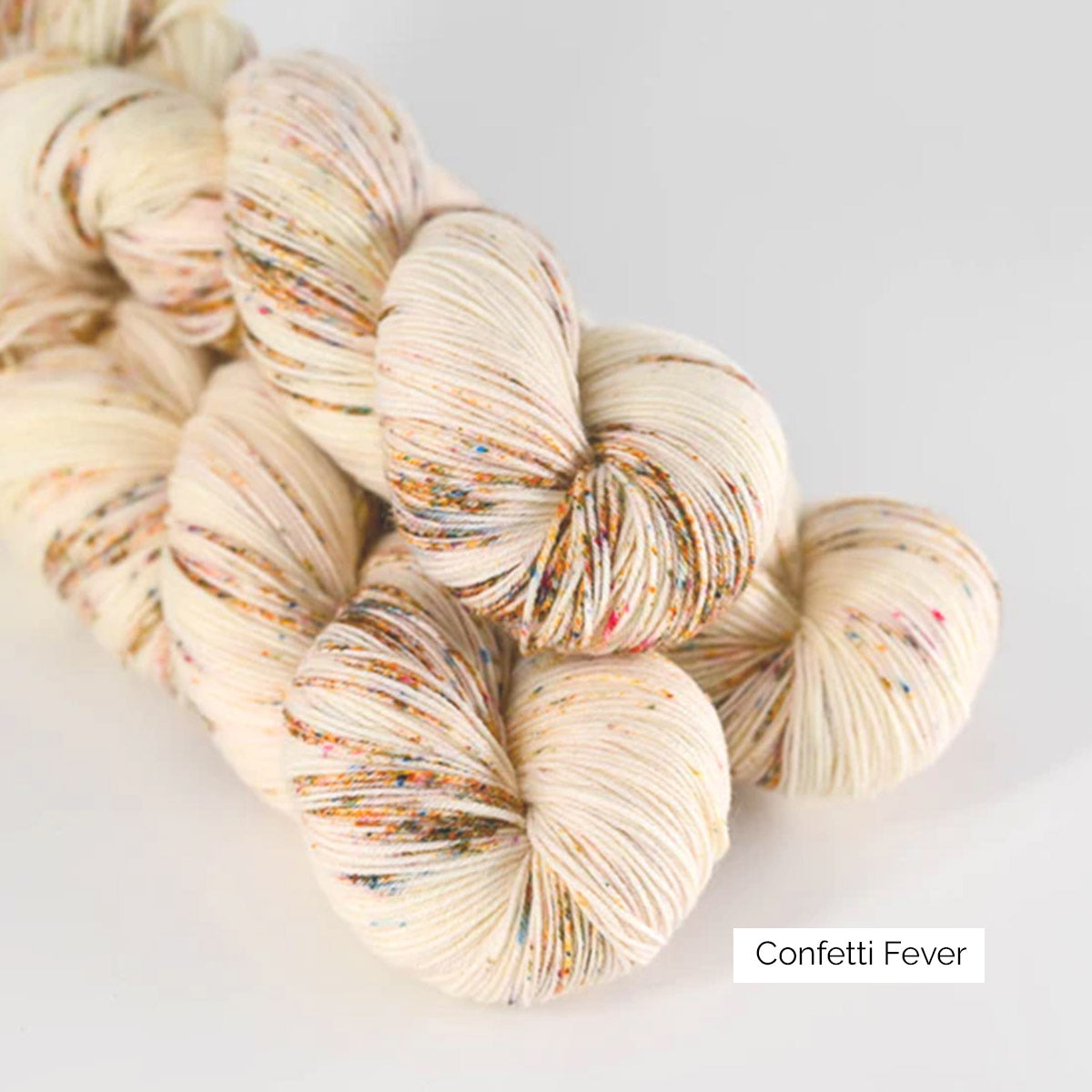 Echeveaux de Sock de Sysleriget, coloris Confetti Fever