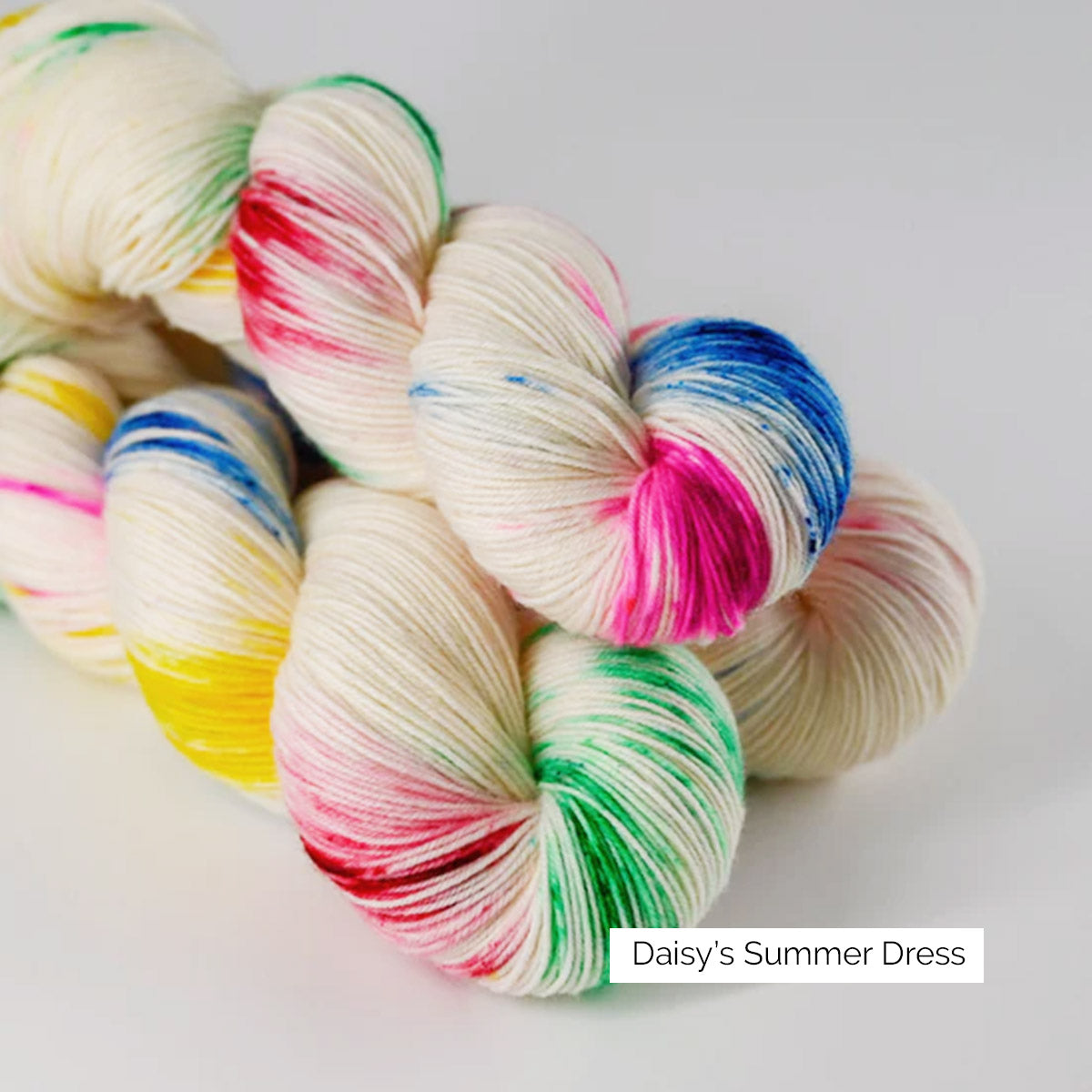 Echeveaux de Sock de Sysleriget, coloris Daisy's Summer Dress