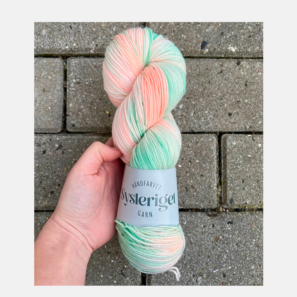 Echeveau de Sock de Sysleriget, coloris Glady's Diner