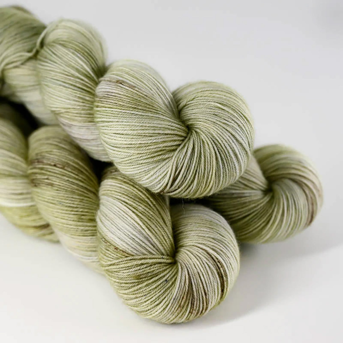 Echeveaux de Sock de Sysleriget, coloris Green Tea 