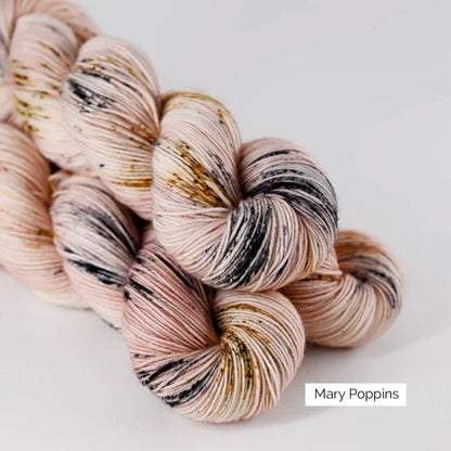 Echeveaux de Sock de Sysleriget, coloris Mary Poppins