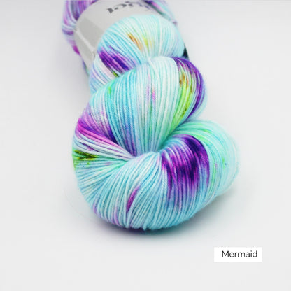 Echeveau de Sock de Sysleriget, coloris Mermaid