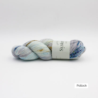 Echeveau de Sock de Sysleriget, coloris Pollock
