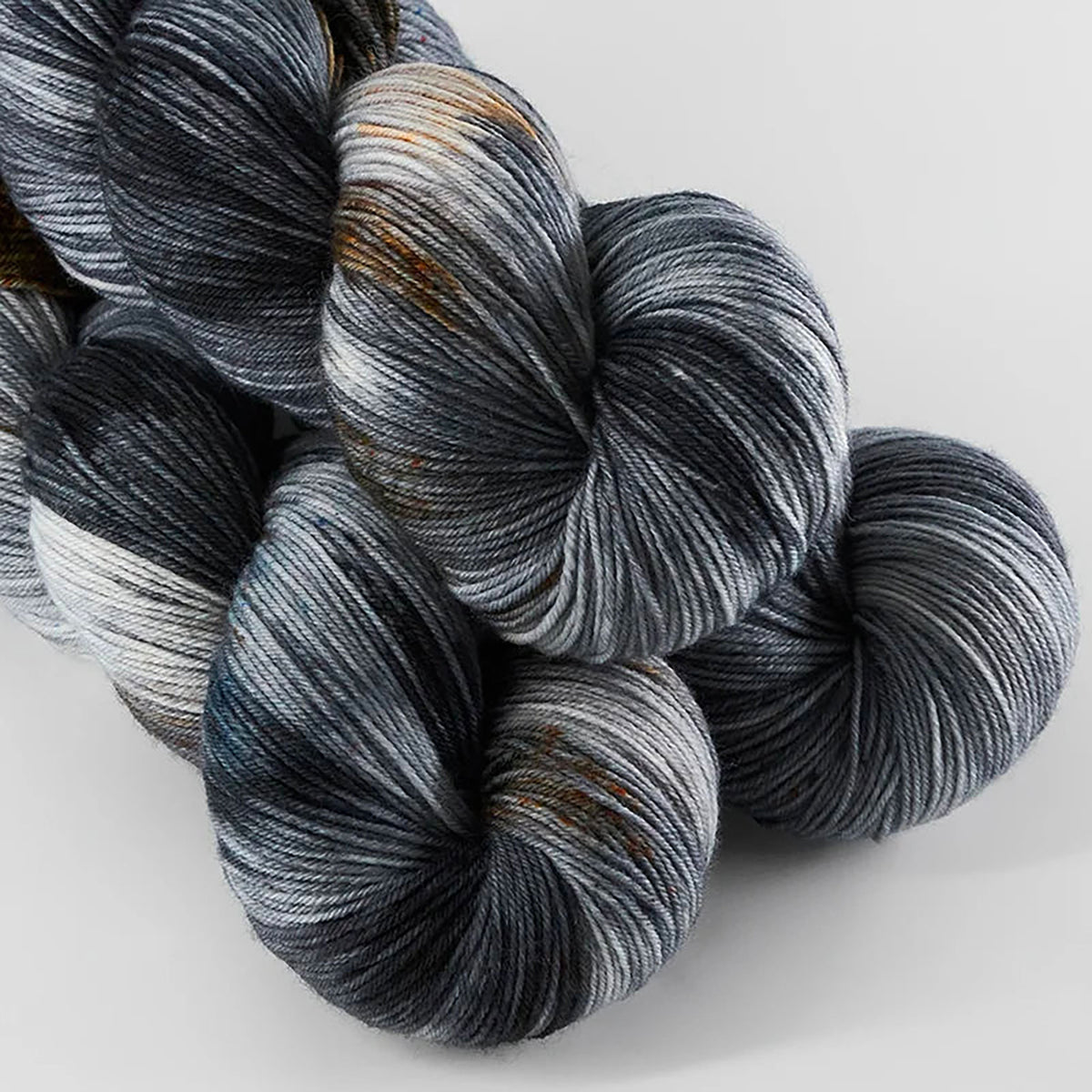 Echeveaux de Sock de Sysleriget, coloris Salt and Pepper