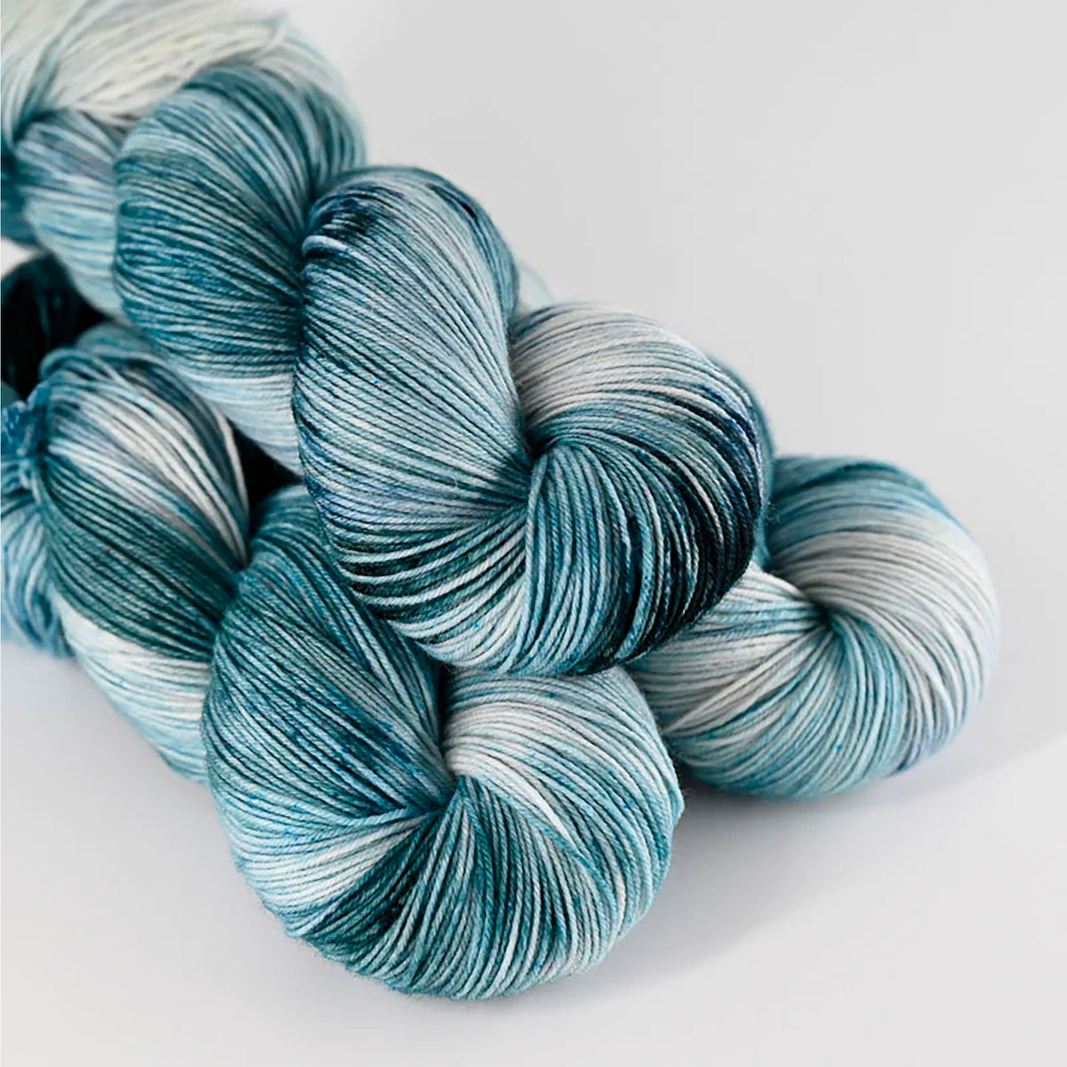 Echeveaux de Sock de Sysleriget, coloris Sea Glass