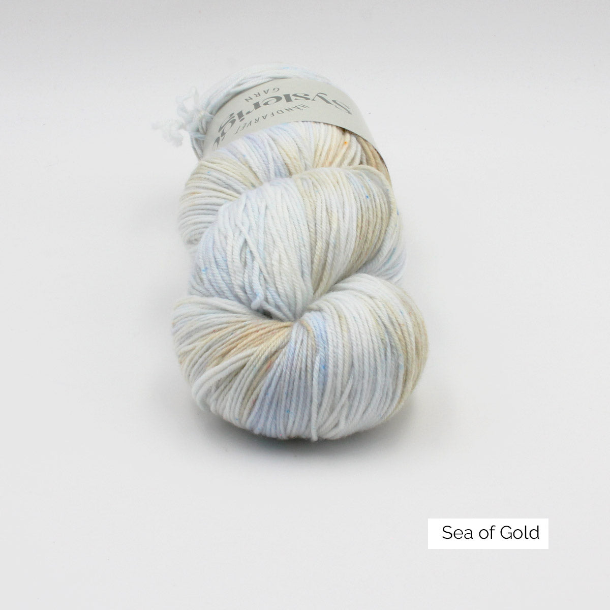 Echeveau de Sock de Sysleriget, coloris Sea Of Gold