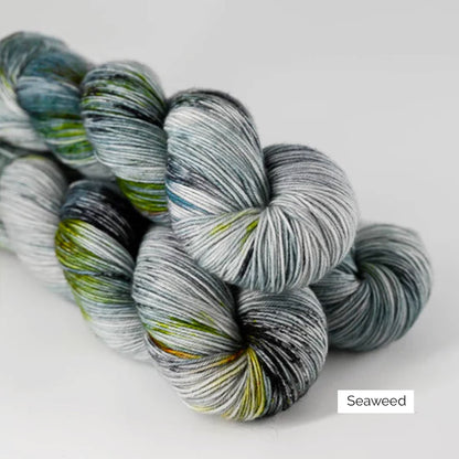 Echeveaux de Sock de Sysleriget, coloris Seaweed
