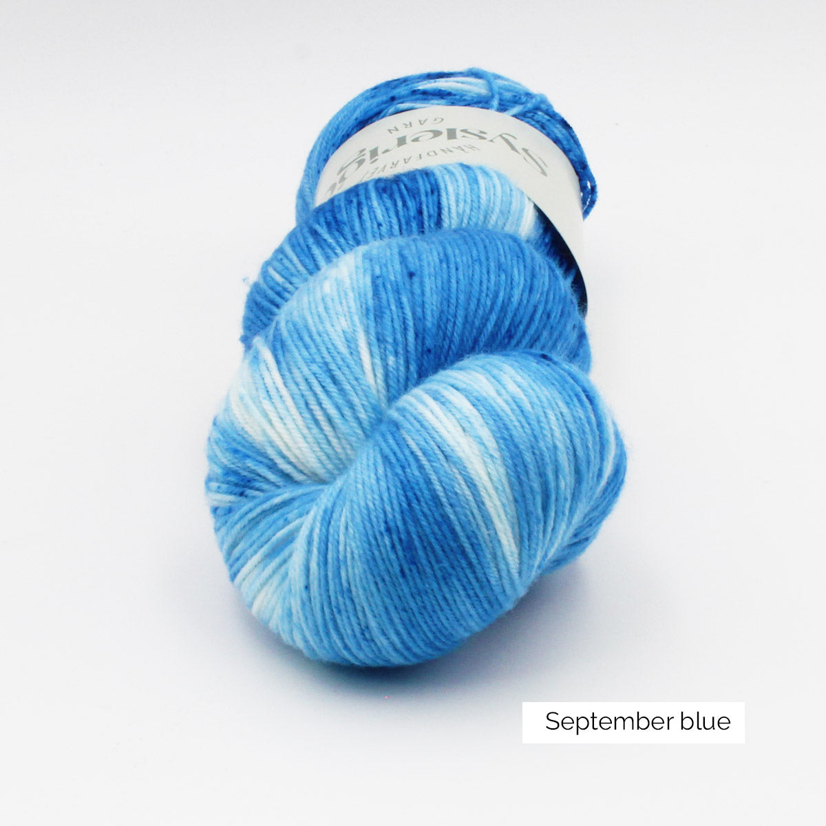 Echeveau de Sock de Sysleriget, coloris September Blue