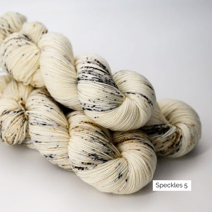 Echeveaux de Sock de Sysleriget, coloris Speckles 5