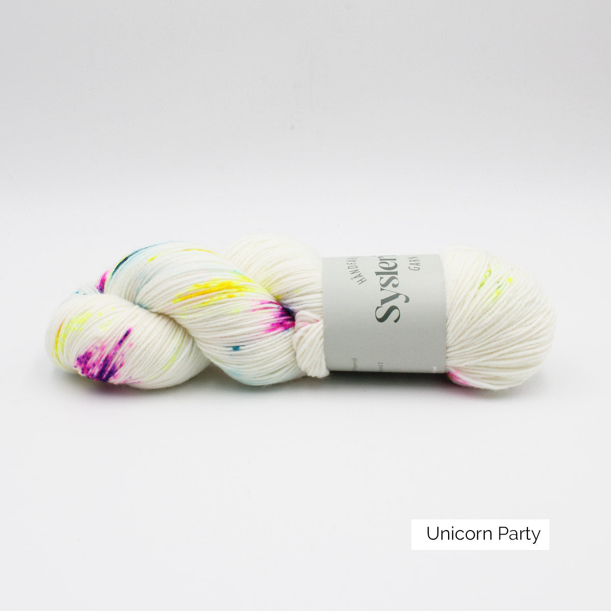 Echeveau de Sock de Sysleriget, coloris Unicorn Party