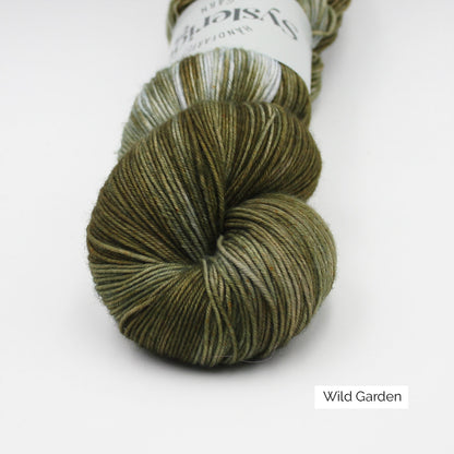 Echeveau de Sock de Sysleriget, coloris Wild Garden