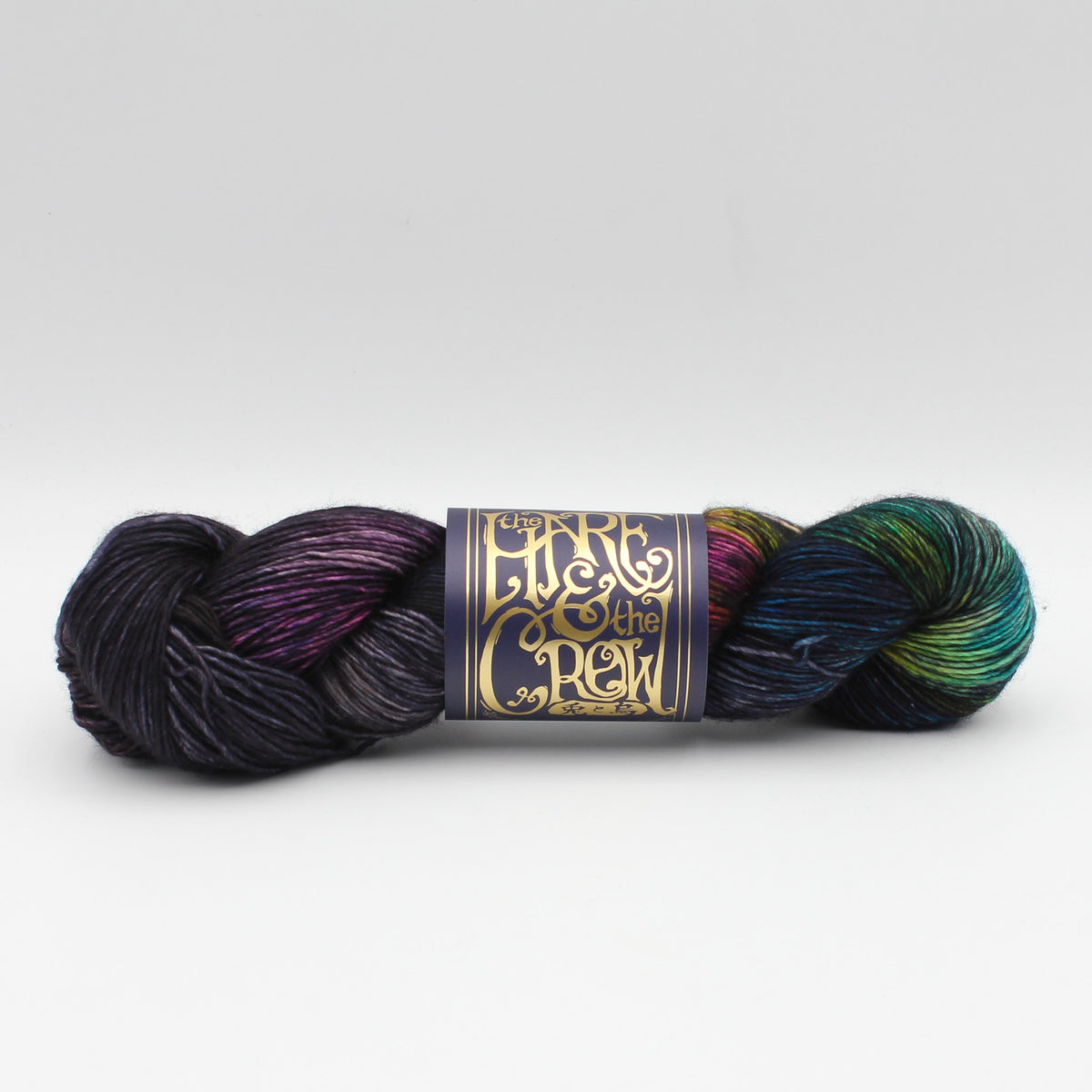 Echeveau de Kakebuton (merino single) de The Hare & The Crow, coloris Nox