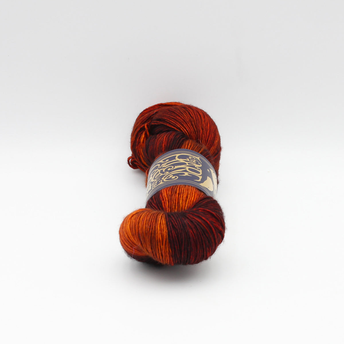 Echeveau de Kakebuton (merino single) de The Hare & The Crow, coloris Red Panda