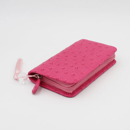 Pochette à Crochets Etimo Rose ou Rouge - Tulip