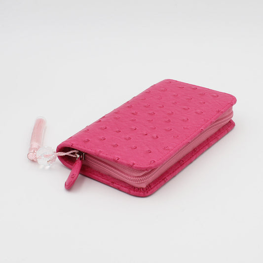 Pochette à Crochets Etimo Rose ou Rouge - Tulip