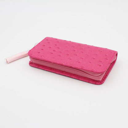 Pochette à Crochets Etimo Rose ou Rouge - Tulip