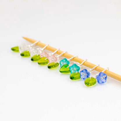 Marqueurs ouverts Melody Clips de Twice Sheared Sheep, modèle Petites Fleurs