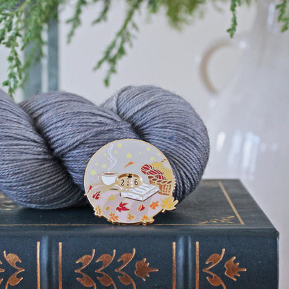 Compte-rangs Twill & Print, type Pins, modèle Autumn