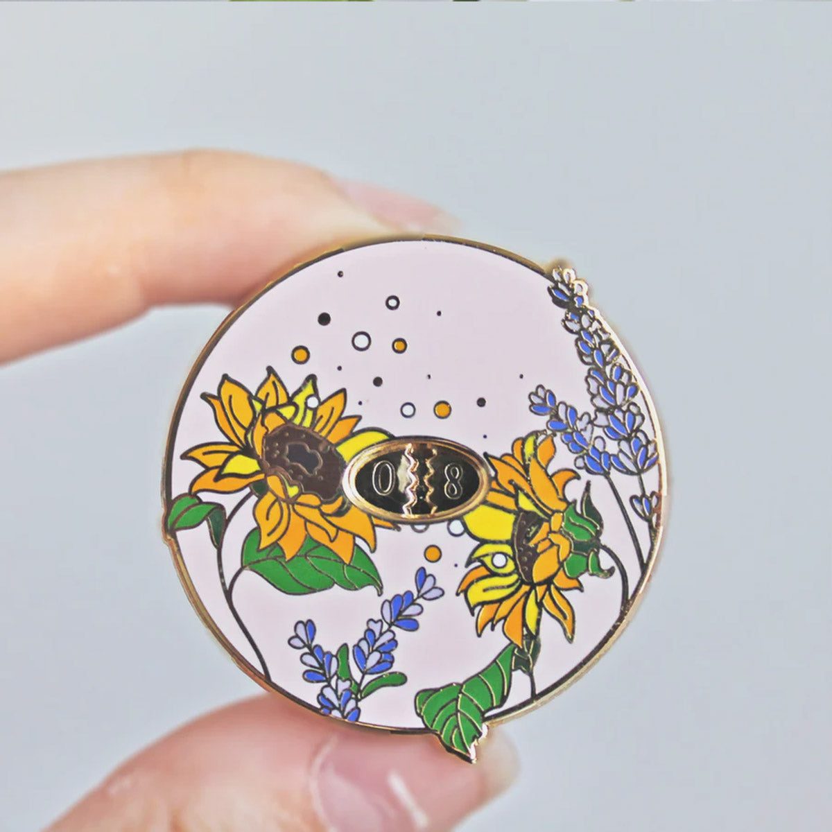 Compte-rangs Twill & Print, type Pins, modèle Summer