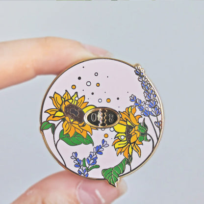 Compte-rangs Twill & Print, type Pins, modèle Summer