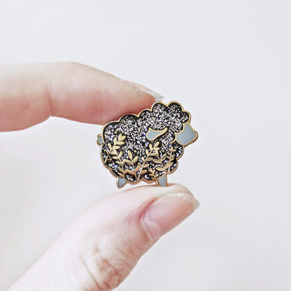 Pin's Twill & Print modèle Mouton Noir