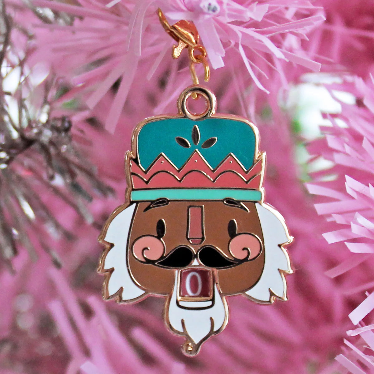 Mini compte-rangs Twill & Print, type Progress Keeper, modèle Nutcracker (dark)