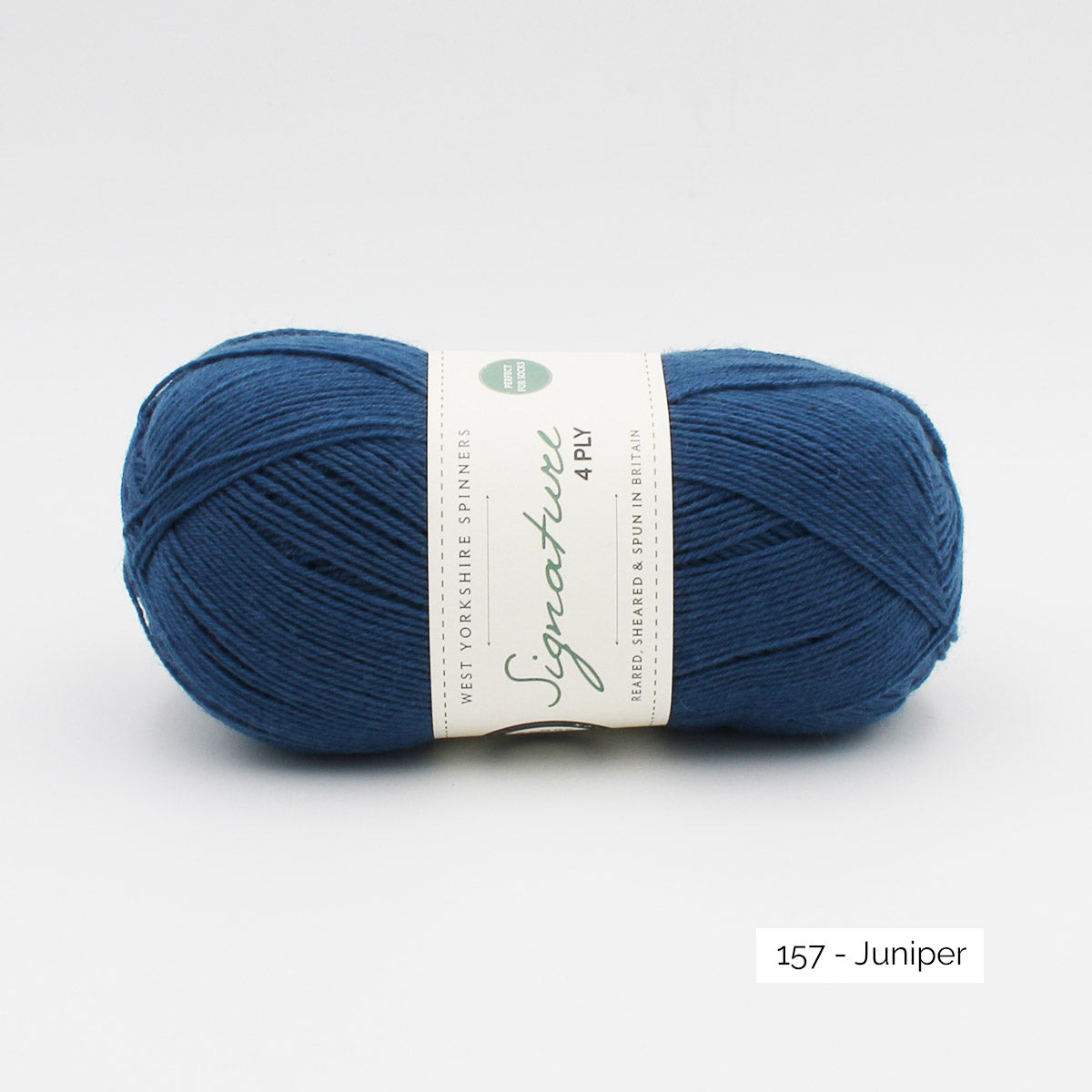 Pelote de Signature 4ply de West Yorkshire Spinners (WYS) coloris 157 Juniper